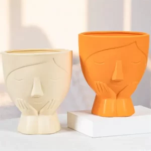 Face Flower Pots