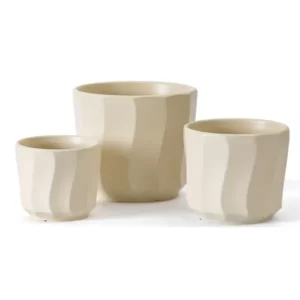 Streamlined Outdoor Planter Set