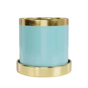 electroplating cylindrical flowerpot