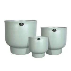 Macaron multi-color flower pot set