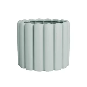 custom high quality mini ceramic flower pot with different colors wholesale