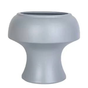 Grey Small Pottery Plant Pots - Artisan Elegance for desktop_