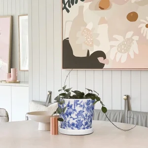 Wholesale Blue and White Pattern Ceramic Flower Pots