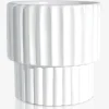 Wholesale Modern White Pattern Ceramic Flower Pots