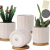Wholesale Pattern Ceramic Flower Pots (4)