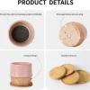 Wholesale Two-Tone Pattern Ceramic Flower Pots (4)