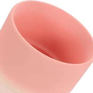 Wholesale Pink Gradient Ceramic Flower Pot – Modern Matte Planter