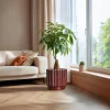 Rust Reactive Glaze Ceramic Planter – Wholesale Fluted Flower Pot