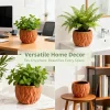 Wholesale Textured Ceramic Flower Pots Manufacturer Supply