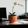 Wholesale Textured Ceramic Flower Pots Manufacturer Supply (5)