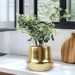 Modern Gold Ceramic Flower Pots Wholesale