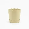 Wholesale Scalloped Ceramic Flower Pot