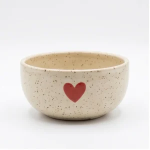 Wholesale Speckled Heart Ceramic Flower Pot