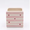 pink-striped-ceramic-flower-pot